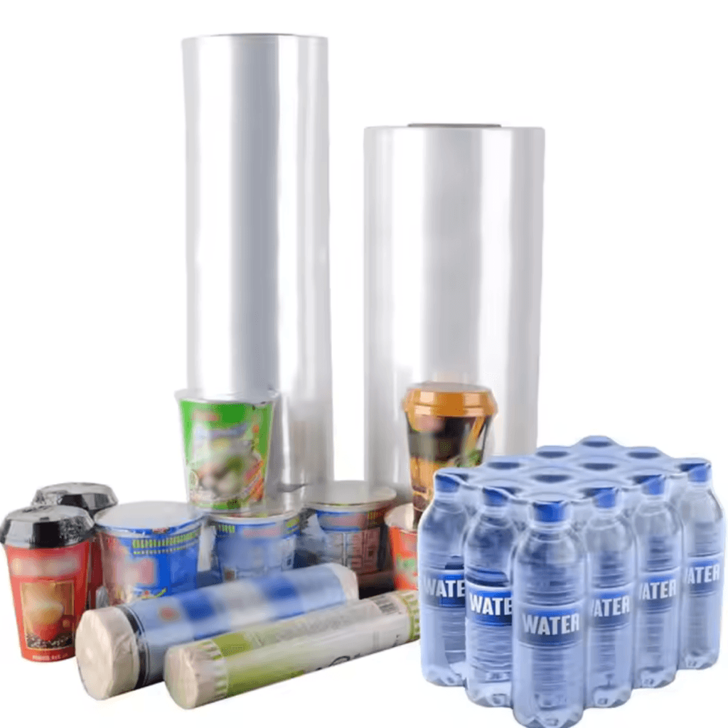 Pof shrink film ısı büzüştürme
